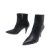 CHAUSSURES SAINT LAURENT 580007 BOTTINES 38 CUIR NOIR + BOITE ANKLE BOOTS 945€