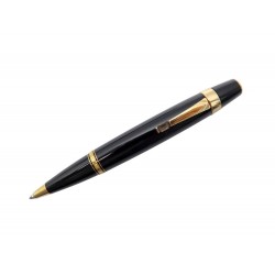 STYLO BILLE MONTBLANC BOHEME PIERRE NOIRE FUMEE RESINE BALLPOINT PEN BOITE 715€