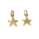 LOT DE 2 PENDENTIFS DODO POMELLATO ETOILE STELLINA EN OR JAUNE 18K COLLIE 420€