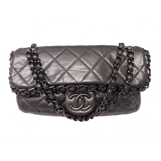 SAC A MAIN CHANEL TIMELESS CHAIN AROUND FLAP BANDOULIERE HANDBAG PURSE 6300€