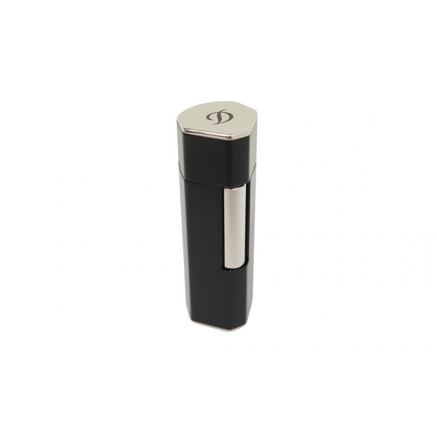 NEUF BRIQUET ST DUPONT X KARL LAGERFELD 26000 LAQUE CHINE NOIRE LACQUER LIGHTER