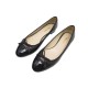 NEUF CHAUSSURES PRADA BALLERINES LOGO ET NOEUD 36 CUIR NOIR LEATHER SHOES 780€