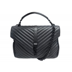 SAC A MAIN SAINT LAURENT COLLEGE LARGE 392738 BANDOULIERE HAND BAG PURSE 2400€