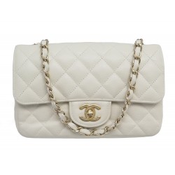 SAC A MAIN CHANEL MINI CLASSIQUE TIMELESS CUIR CAVIAR BANDOULIERE HAND BAG 4750€