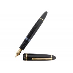 VINTAGE STYLO MONTBLANC MEISTERSTUCK PLUME 146 RESINE A PISTON FOUNTAIN PEN 725€