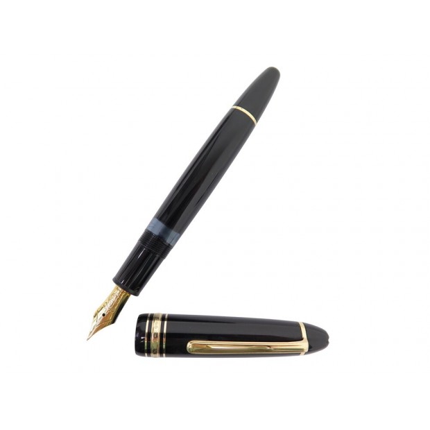 VINTAGE STYLO MONTBLANC MEISTERSTUCK PLUME 146 RESINE A PISTON FOUNTAIN PEN 725€