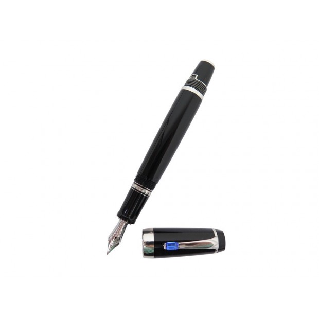 STYLO PLUME MONTBLANC BOHEME BLEU 5778 A CARTOUCHES RESINE FOUNTAIN NIB PEN 990€