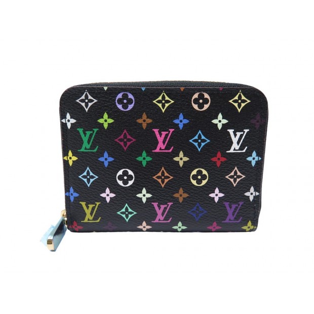 NEUF PORTE MONNAIE LOUIS VUITTON ZIPPY MONOGRAM MURAKAMI M60268 COIN PURSE NEW