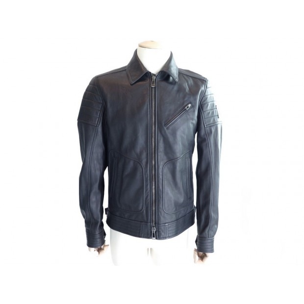 BLOUSON BELSTAFF 50 EN CUIR NOIR 