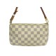 SAC A MAIN LOUIS VUITTON POCHETTE ACCESSOIRES N41207 TOILE DAMIER AZUR BAG 1050€