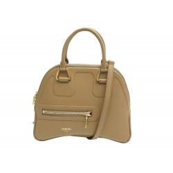 NEUF SAC A MAIN LANCEL BUGATTI A12329 CUIR CAMEL BANDOULIERE PURSE HAND BAG 550€