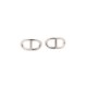 NEUF BOUCLES D'OREILLES HERMES CHAINE D'ANCRE EN ARGENT 925 ECRIN EARRINGS 335€