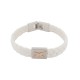 BRACELET MAUBOUSSIN MEC J TE KIFFE BR0326RLWSPSDI 17 CM CUIR & ACIER STRAP 210€