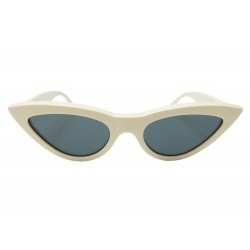 NEUF LUNETTES DE SOLEIL CELINE CAT EYES CL4019IN PLASTIQUE BLANC SUNGLASSES 420€