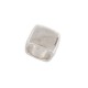 BAGUE CHANEL CUBE JONC CARRE T56 EN ARGENT MASSIF 925 40GR SILVER RING 650€