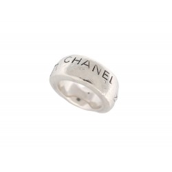 BAGUE CHANEL CAMBON T56 EN ARGENT MASSIF 925 27GR SILVER STERLING RING 650€