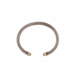 BRACELET DAVID YURMAN CABLE CLASSIQUE B0393454ABTS EN ARGENT 925 & OR 14K 700€