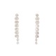 BOUCLES D'OREILLES HERMES PENDANTES CONFETTIS ARGENT MASSIF 925 12.2GR EARRINGS