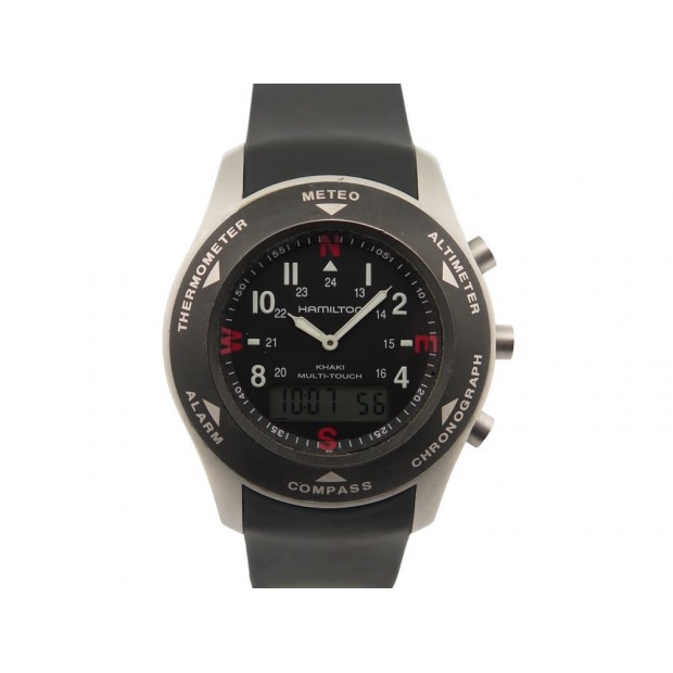 MONTRE HAMILTON KHAKI FIELD MULTI-TOUCH H915240 42 MM QUARTZ ACIER WATCH 490€