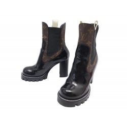 CHAUSSURES LOUIS VUITTON BOTTINES STAR TRAIL CHELSEA MONOGRAM 36 LOW BOOTS 2000€