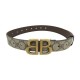 NEUF CEINTURE BALENCIAGA X GUCCI HACKER PROJECT 680456 LIMITED EDITION BELT NEW