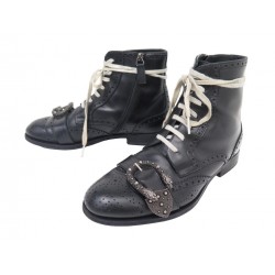 CHAUSSURES BOTTINES GUCCI QUEERCORE BOUCLE DIONYSUS 6.5 40.5 BOOTS SHOES 1290€