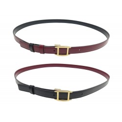 NEUF CEINTURE CARTIER SANTOS LIEN CUIR REVERSIBLE T 100 CM NEW LEATHER BELT 500€