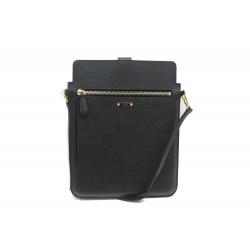 NEUF ETUI FENDI TABLETTE IPAD 11 POUCES CUIR NOIR 7AR322 BANDOULIERE TABLET 850€