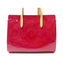 SAC A MAIN LOUIS VUITTON CATALINA BB EN CUIR MONOGRAM VERNIS FRAMBOISE BAG 1175€