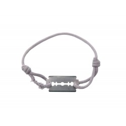 BRACELET DINH VAN LAME DE RASOIR MM 11-21 CM OR BLANC 18K WHITE GOLD BANGLE 940€