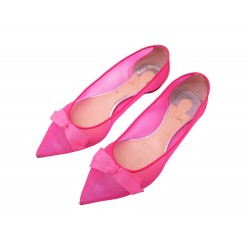 CHAUSSURES CHRISTIAN LOUBOUTIN FOLLIES RESILLES ROSE 38 BALLERINES SHOES 890€