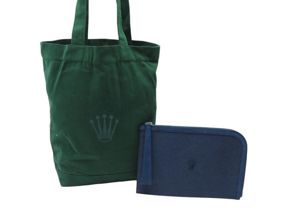  pochette a main montres rolex toile jean sac
