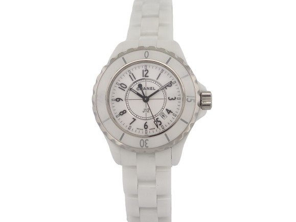 montre chanel j12 34mm h0968 ceramique blanc boite