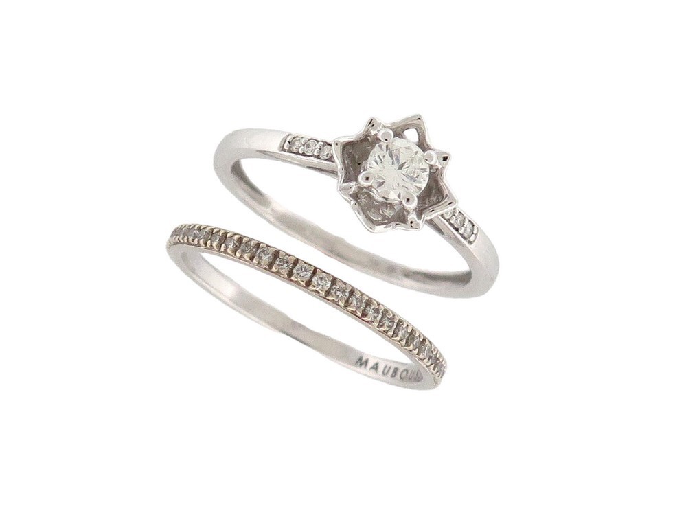bague mauboussin ma reine d'amour n2 alliance parce