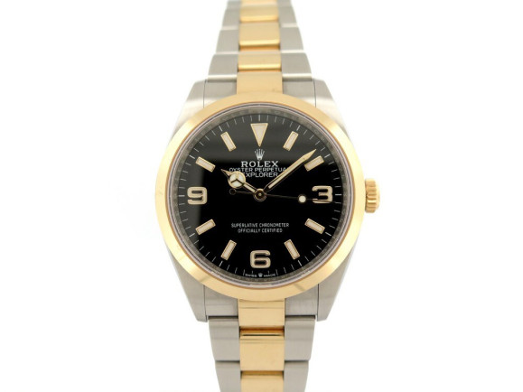montre rolex oyster perpetual explorer 36mm 124273 or