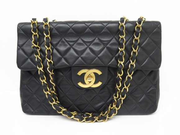 sac a main chanel timeless maxi jumbo 34cm cuir