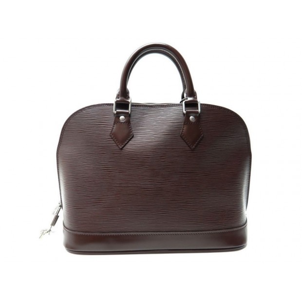 Sac à main boetie en cuir Louis Vuitton Marron en Cuir - 25369338