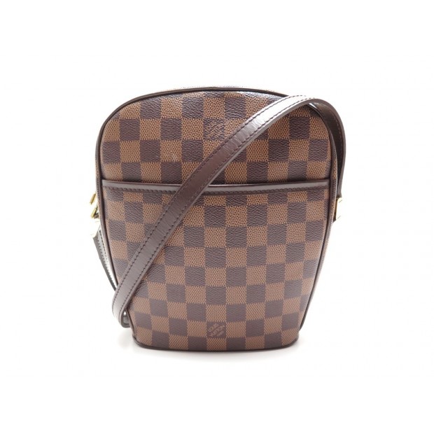 NEUF SAC A MAIN LOUIS VUITTON IPANEMA PM EN TOILE DAMIER EBENE BANDOULIERE 1170€