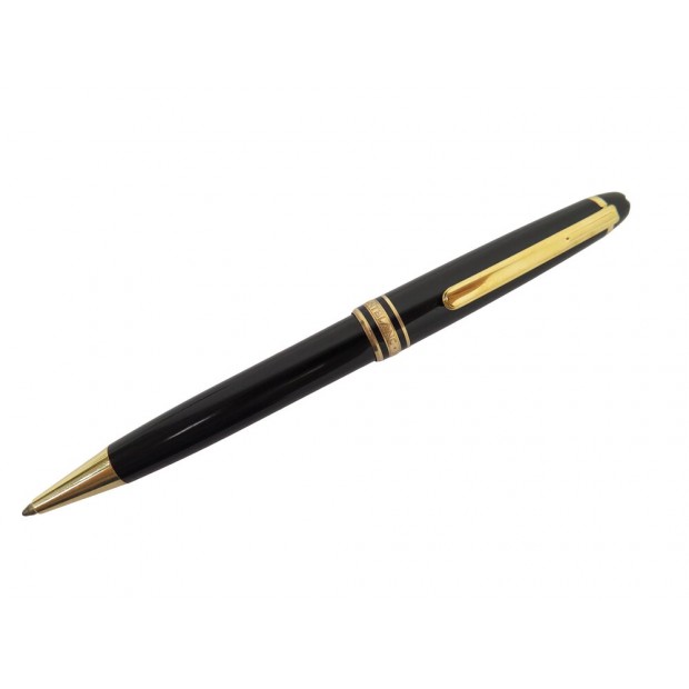 STYLO BILLE MONTBLANC MEISTERSTUCK CLASSIQUE MB132453 DORE RESINE BALLPOINT 430€