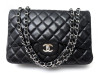 sac a main chanel timeless jumbo simple rabat en cuir