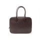 NEUF SAC A MAIN HERMES PLUME 28 EN CUIR EPSOM MARRON + FACTURE LEATHER BAG 5250€