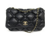 sac a main chanel chesterfiled cuir iridescent