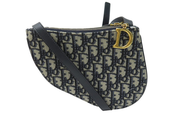 sac a main pochette christian dior trio saddle