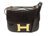 sac a main hermes constance 22 en cuir de