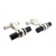 NEUF BOUTONS DE MANCHETTES MONTBLANC MEISTERSTUCK EN ACIER ONYX CUFFLINKS 335€