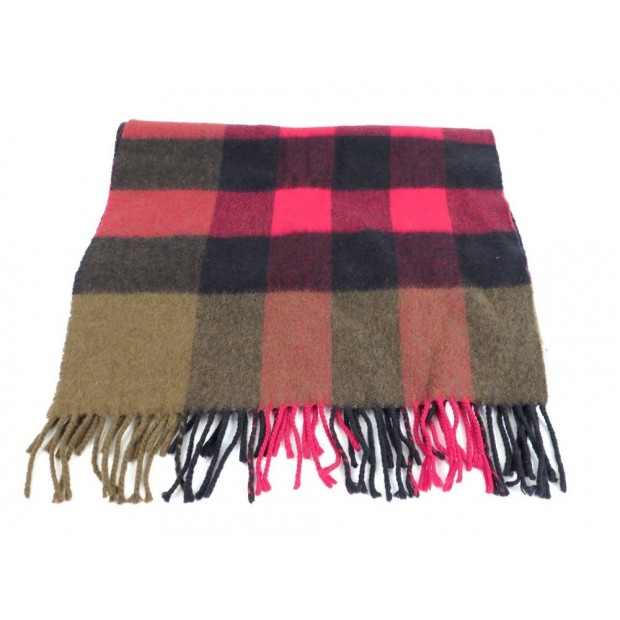 NEUF ECHARPE BURBERRY CACHEMIRE 200X36CM 495 