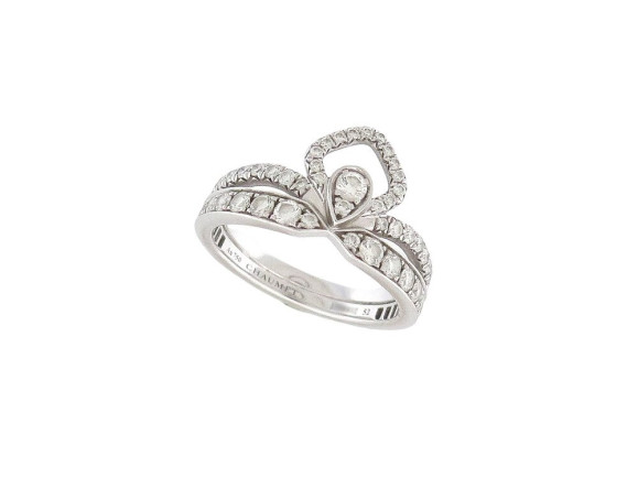 bague chaumet josephine diptyque 52 en or blanc 18k