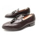 CHAUSSURES CHURCH'S KINGSLEY MOCASSINS A PAMPILLES 8E 42 CUIR MARRON SHOES 590€