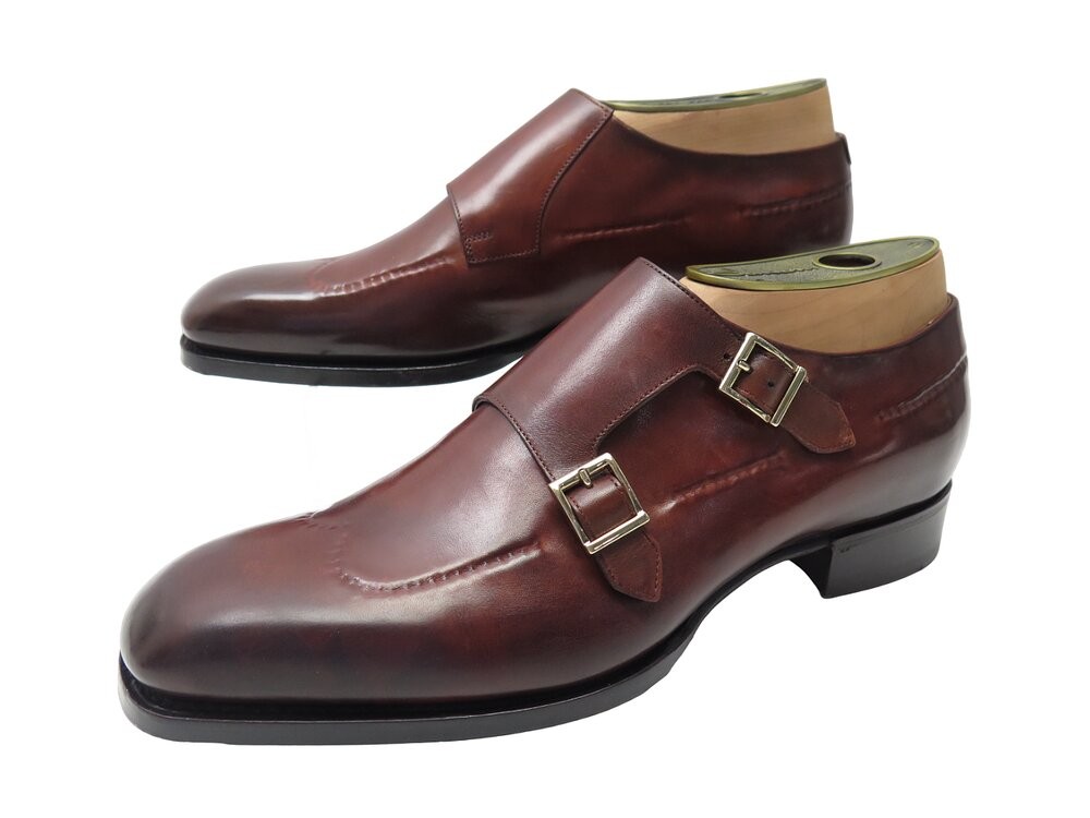 Chaussures Homme Santoni Noires En Cuir - Taille US 8 (D), Style Oxford, Neuf Sans Boîte
