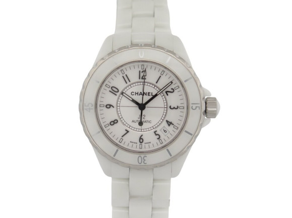  montre chanel j12 h0970 38 mm ceramique blanche